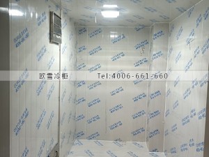 浙江20立方的小型家用雙溫冷庫安裝案例