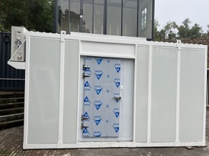 廣東省深圳市龍崗區(qū)集裝箱冷庫安裝案例